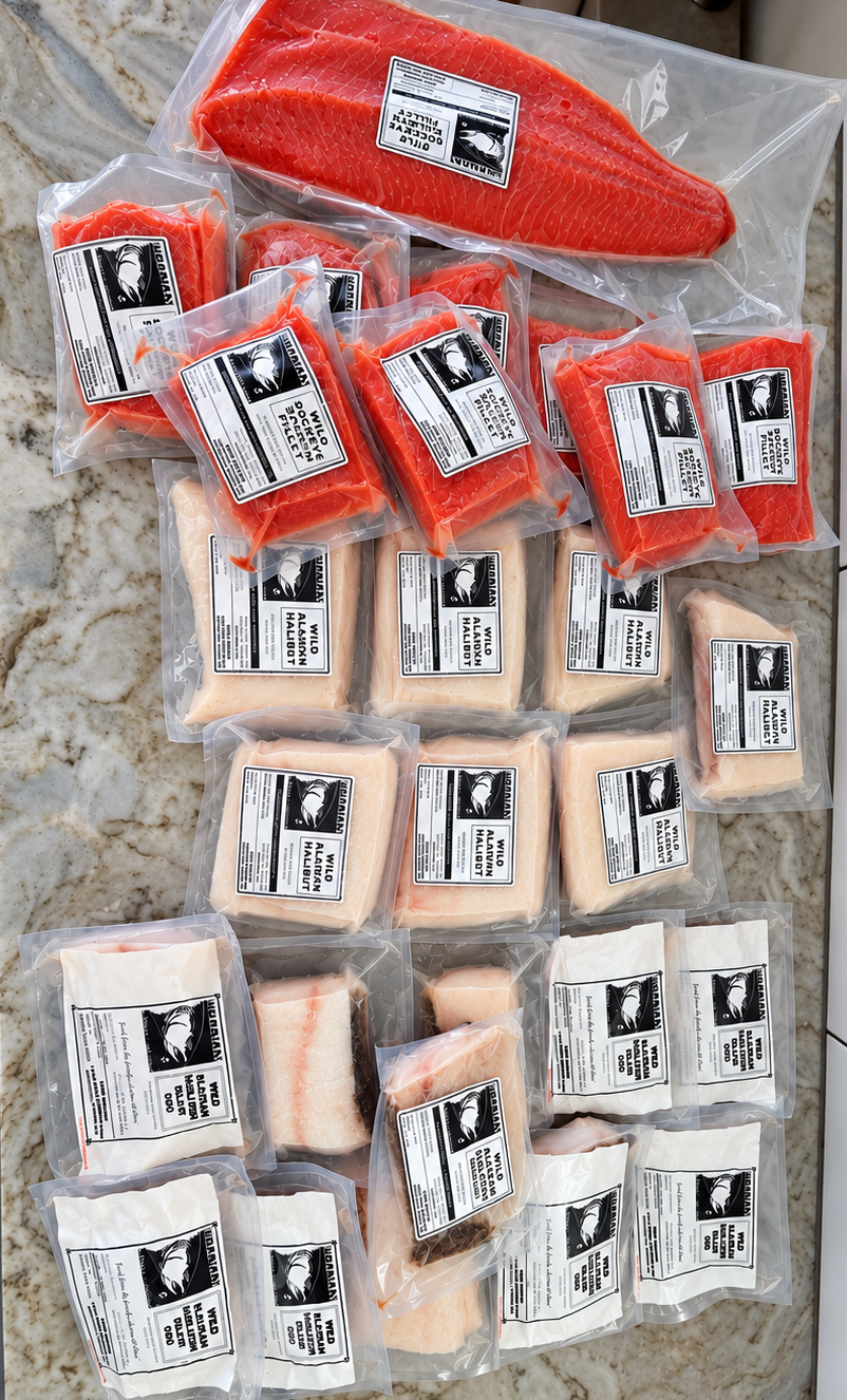 Wild Alaskan Seafood Stock-Up Box | 20 lbs