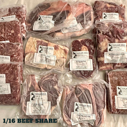 1/16th Beef Share