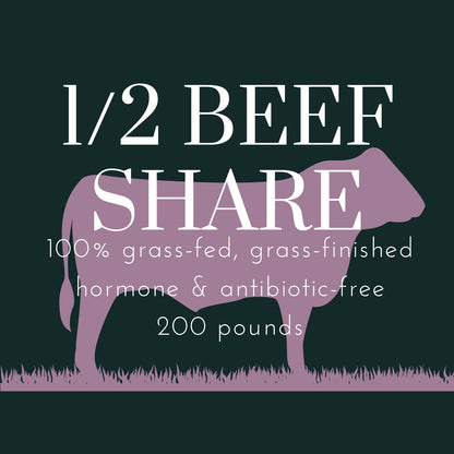 1/2 Beef Share- Deposit