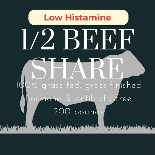 Low Histamine 1/2 Beef Share- Deposit