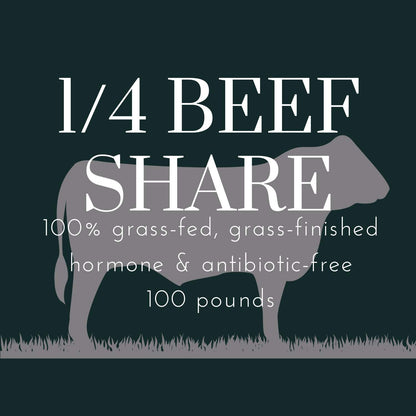 1/4 Beef Share