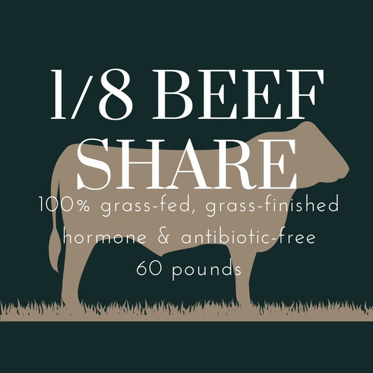 1/8th Beef Share