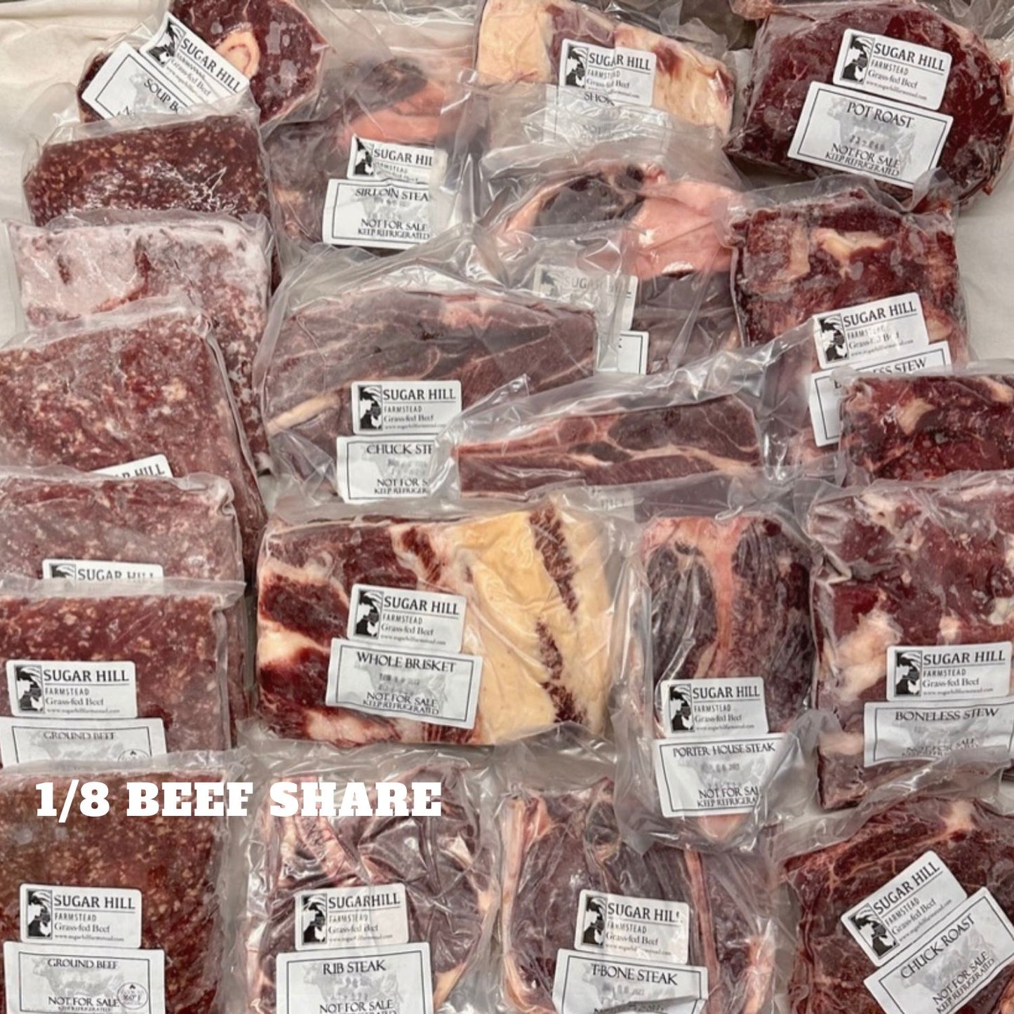 1/8th Beef Share