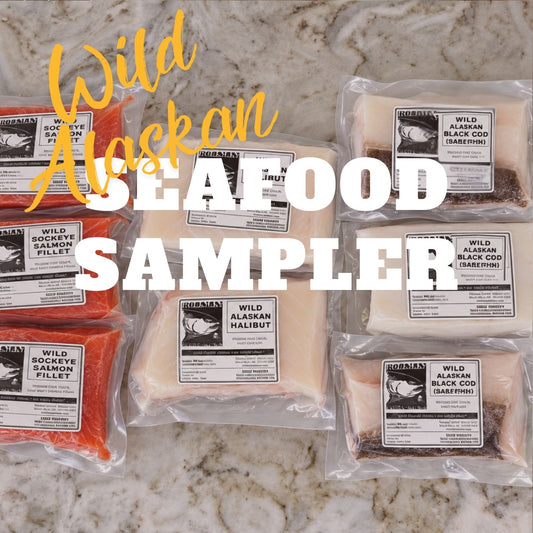 Wild Alaskan Seafood Sampler | 6 lbs