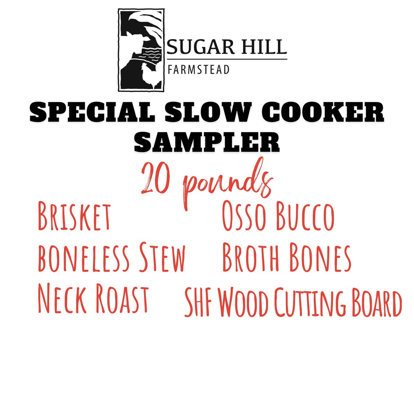 Slow Cooker Sampler- Ships Today!