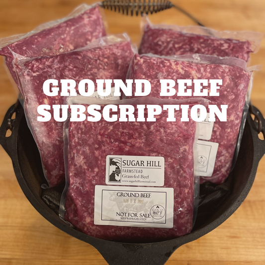 Ground Beef Subscription