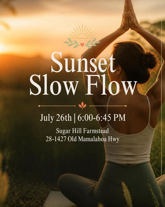 Sunset Slow Flow Yoga Event