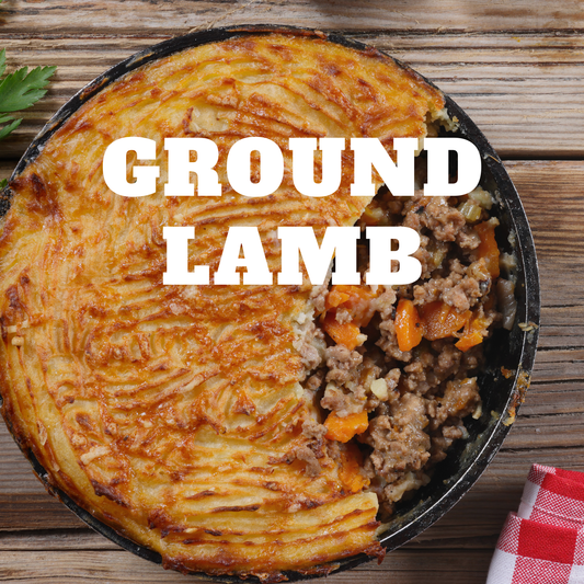 Ground lamb