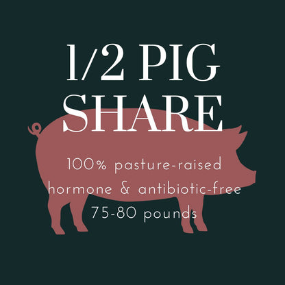 Pastured Pork Share- Deposit