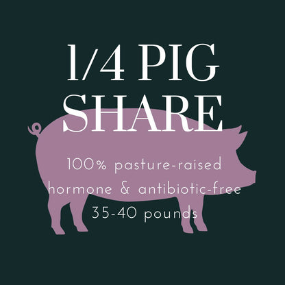 Pastured Pork Share- Deposit