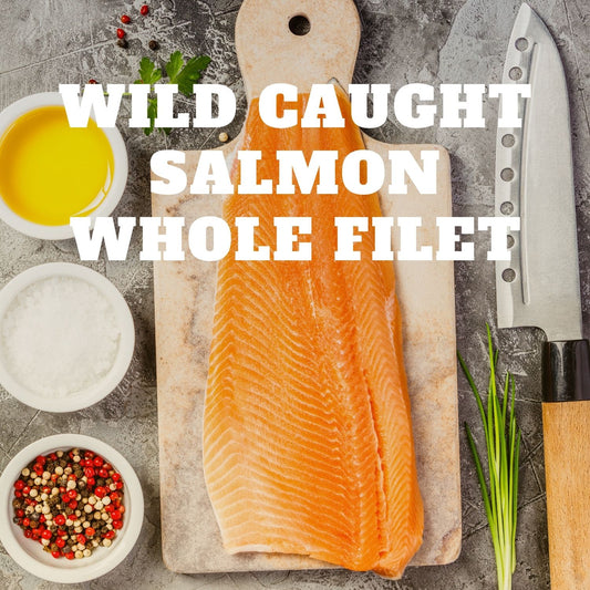 Wild Caught Coho Salmon – Whole Filet